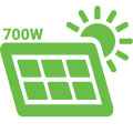 700W of Solar